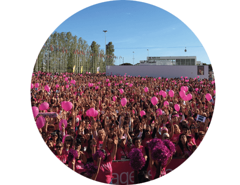 ovos matinados patrocinam Corrida sempre mulher