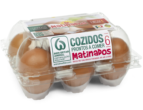 Ovos cozidos Matinados